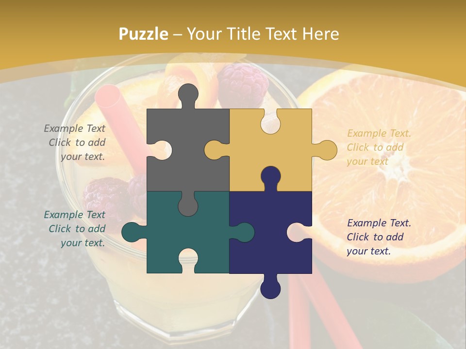 Building Environment Shape PowerPoint Template