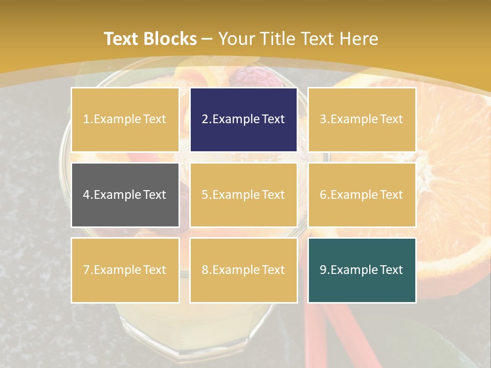 Building Environment Shape PowerPoint Template