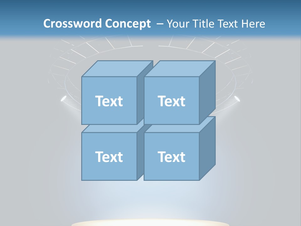 Render City Sphere PowerPoint Template
