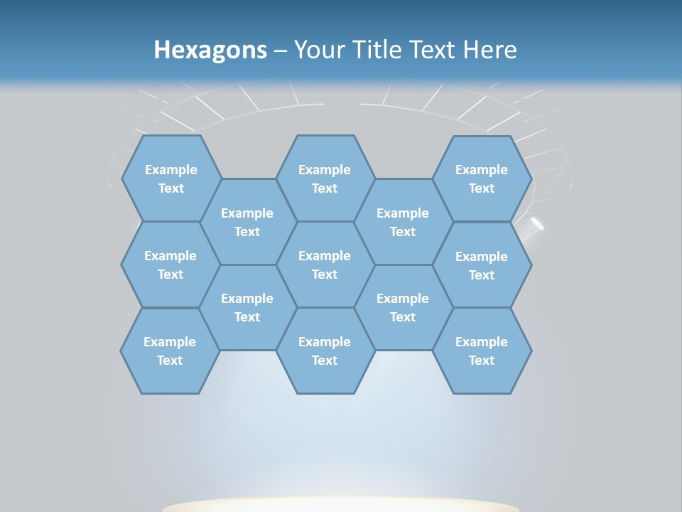 Render City Sphere PowerPoint Template