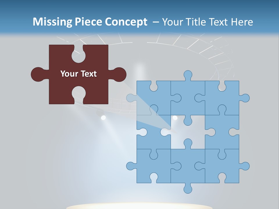 Render City Sphere PowerPoint Template