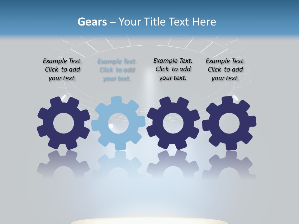 Render City Sphere PowerPoint Template