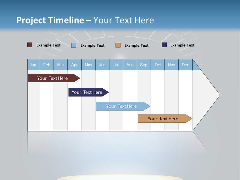 Render City Sphere PowerPoint Template