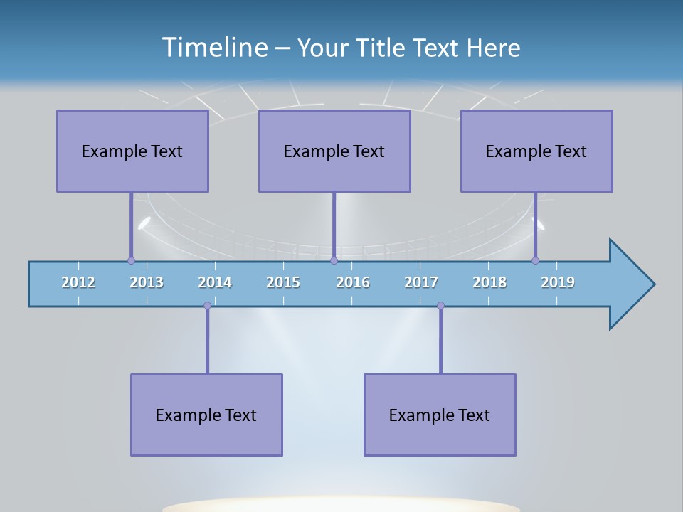Render City Sphere PowerPoint Template