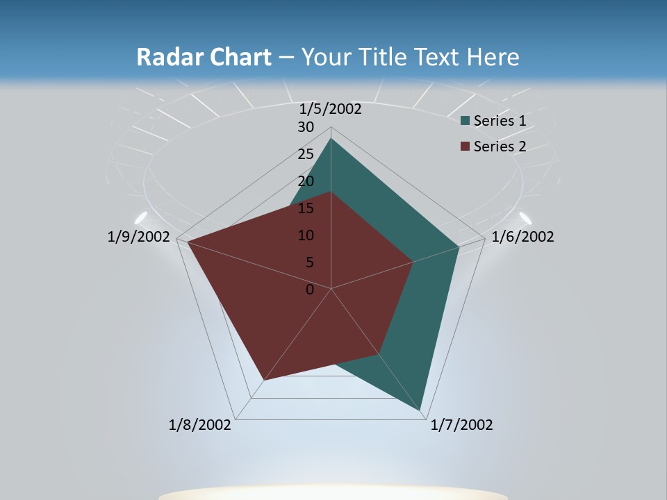 Render City Sphere PowerPoint Template