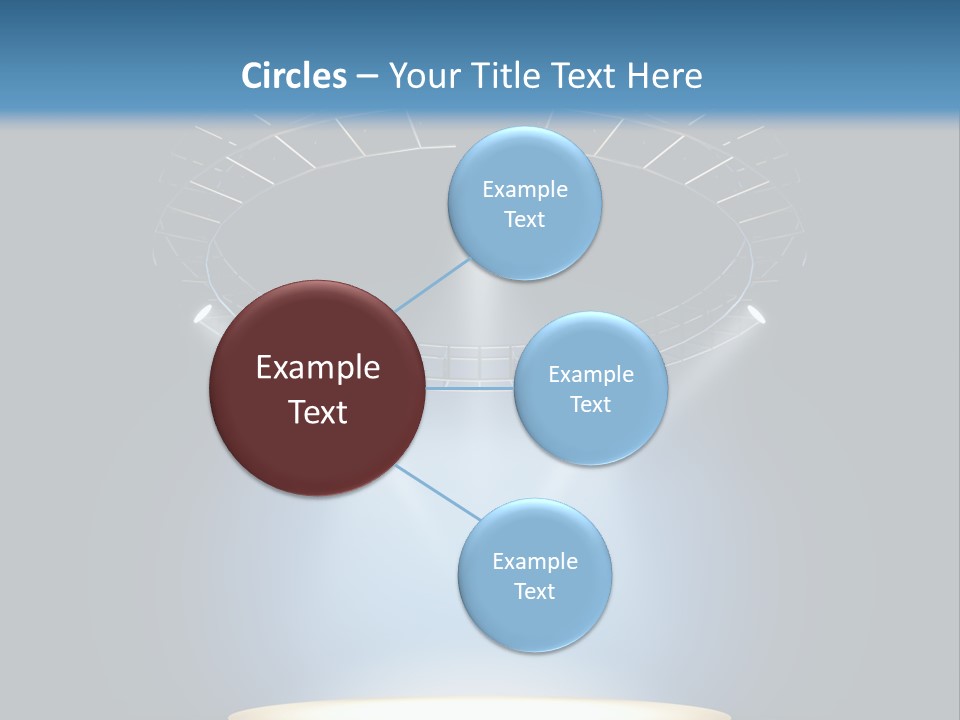 Render City Sphere PowerPoint Template