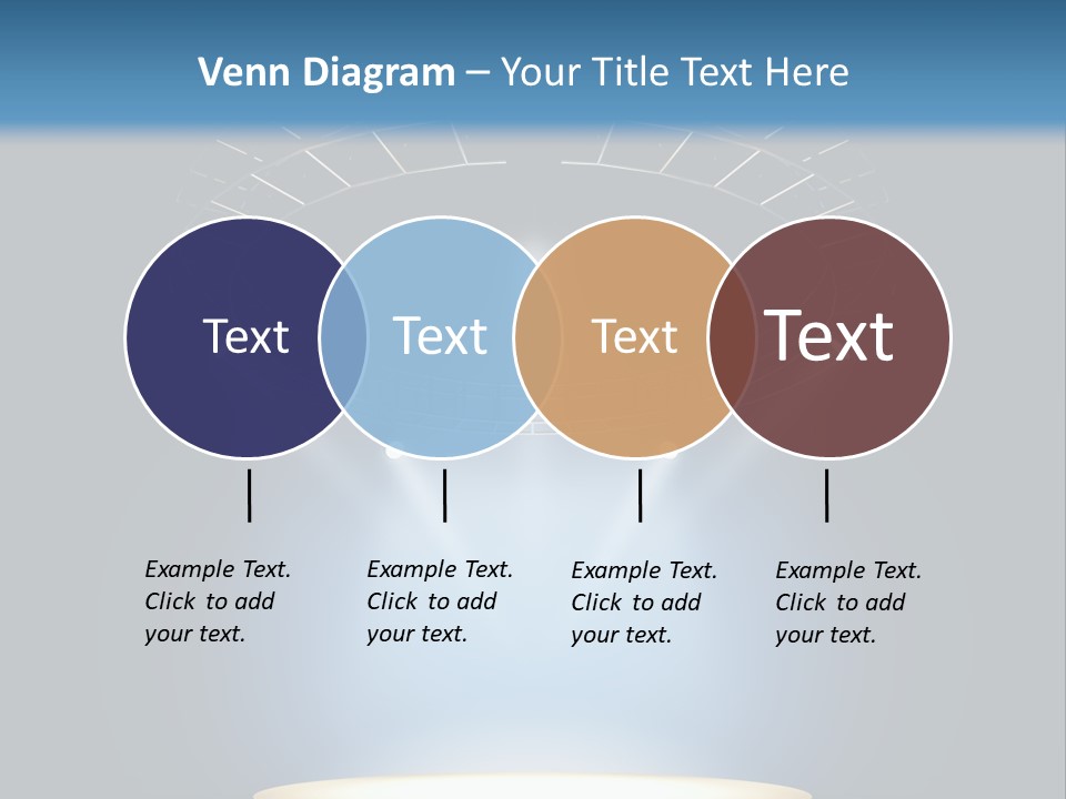 Render City Sphere PowerPoint Template