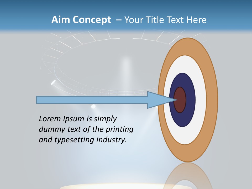 Render City Sphere PowerPoint Template