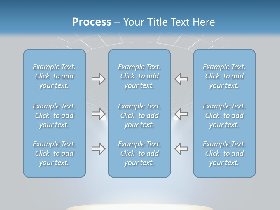Render City Sphere PowerPoint Template