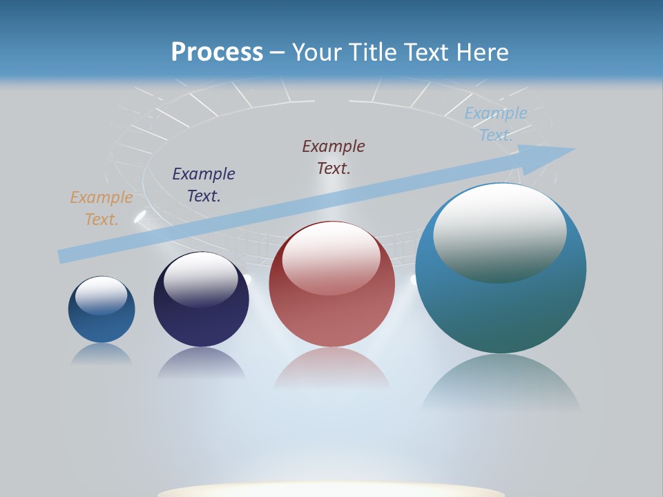 Render City Sphere PowerPoint Template