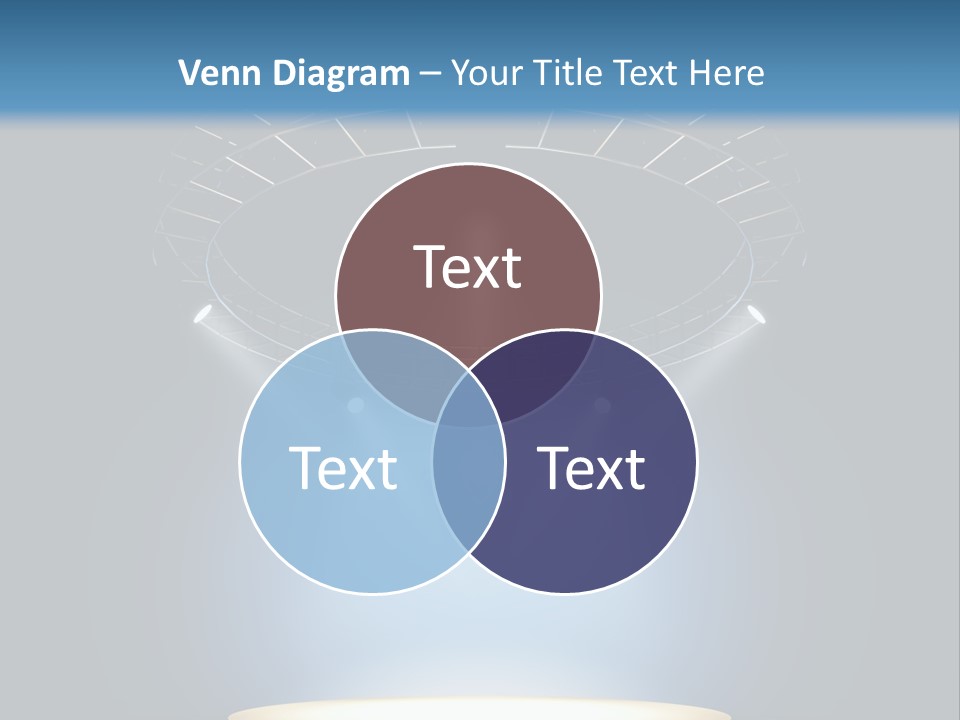 Render City Sphere PowerPoint Template