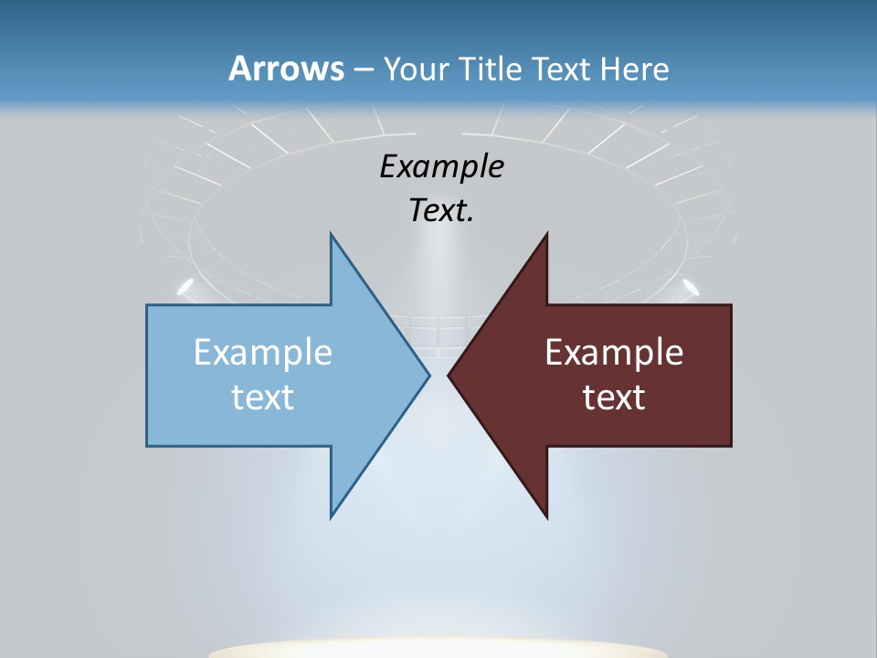 Render City Sphere PowerPoint Template
