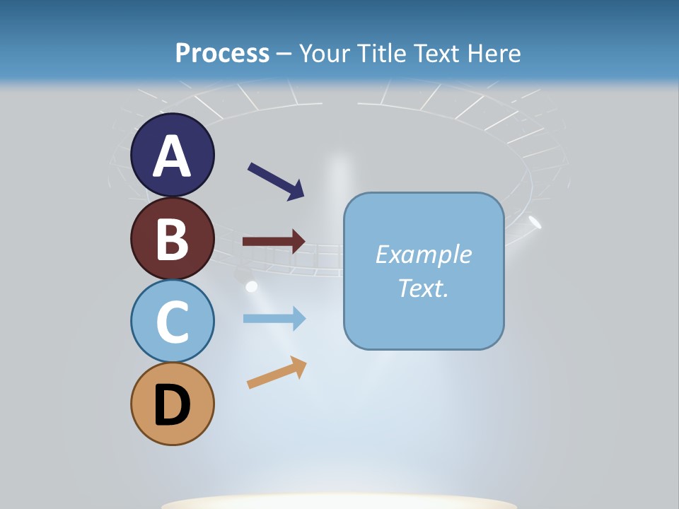 Render City Sphere PowerPoint Template