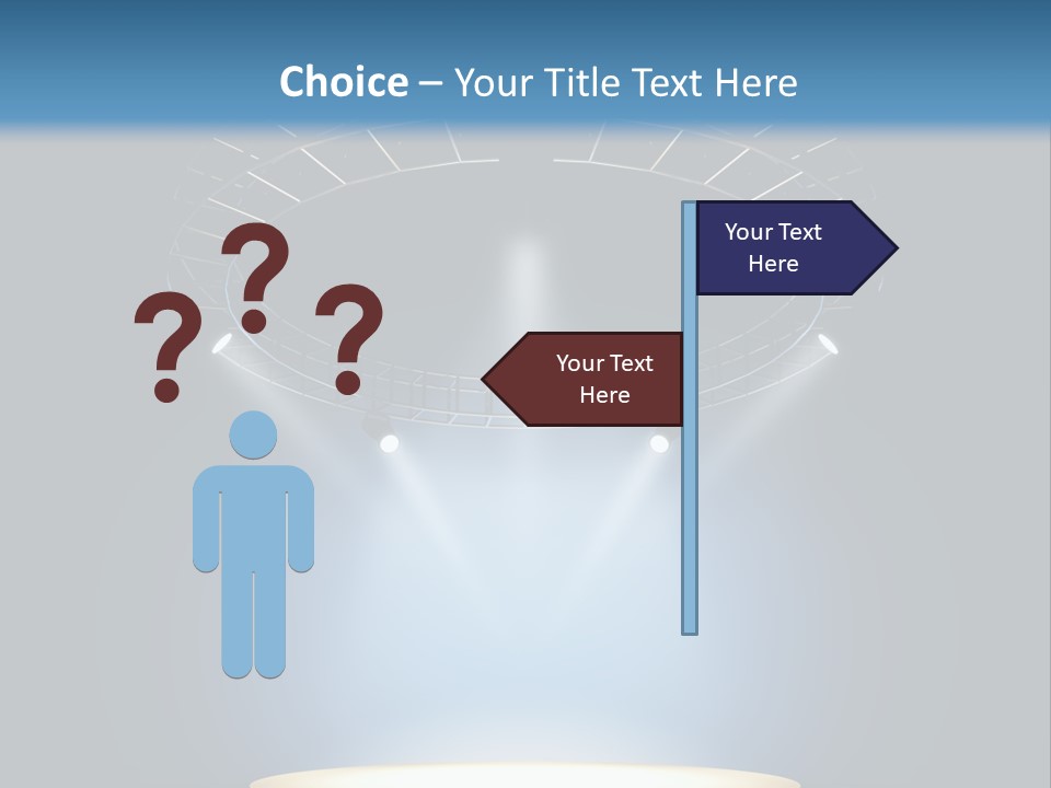 Render City Sphere PowerPoint Template