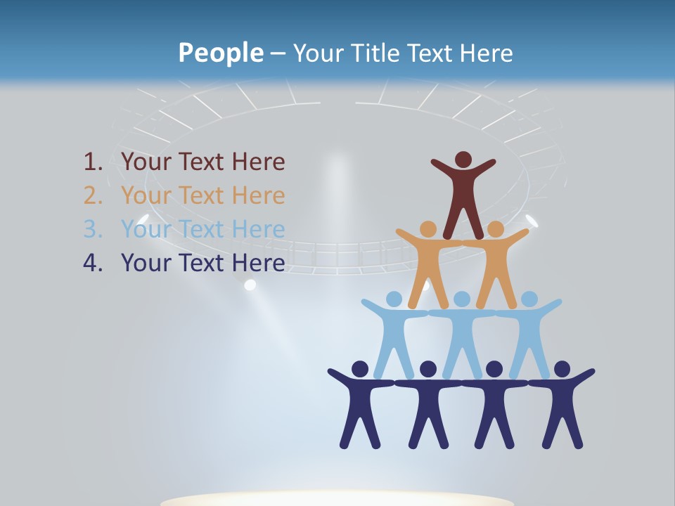 Render City Sphere PowerPoint Template