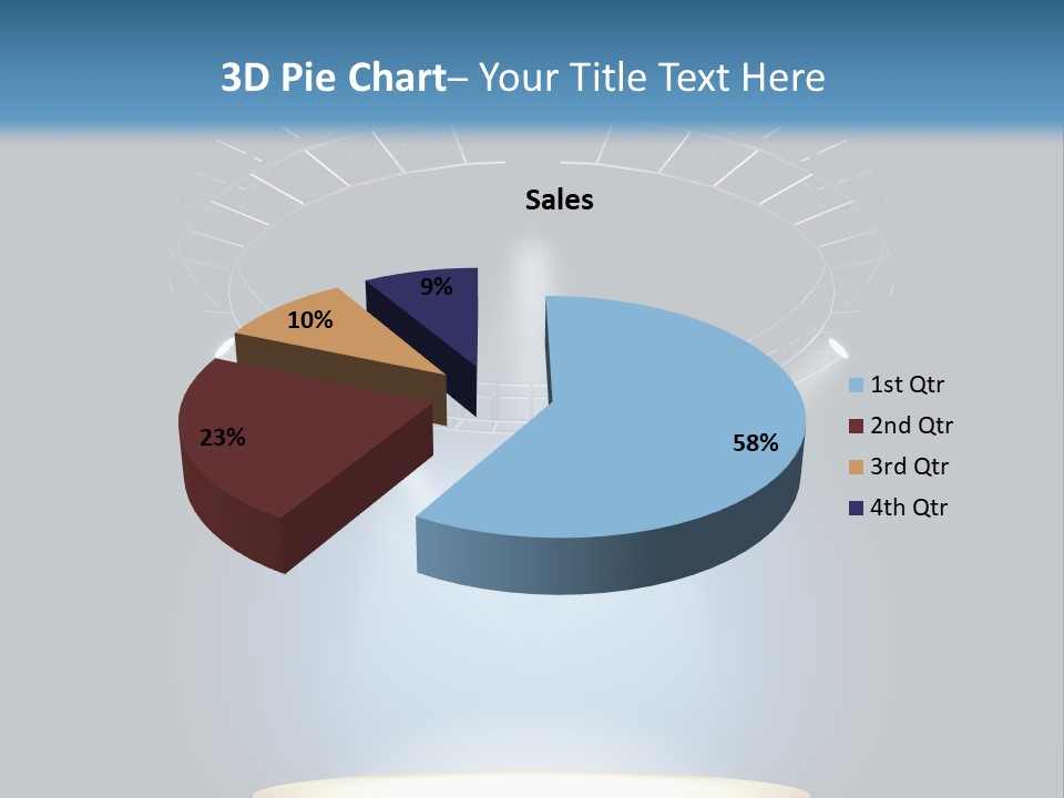 Render City Sphere PowerPoint Template