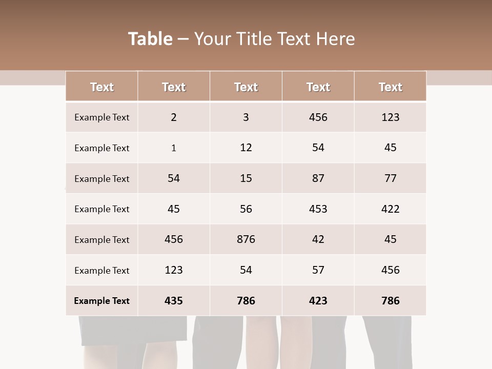 Light Modern Design PowerPoint Template