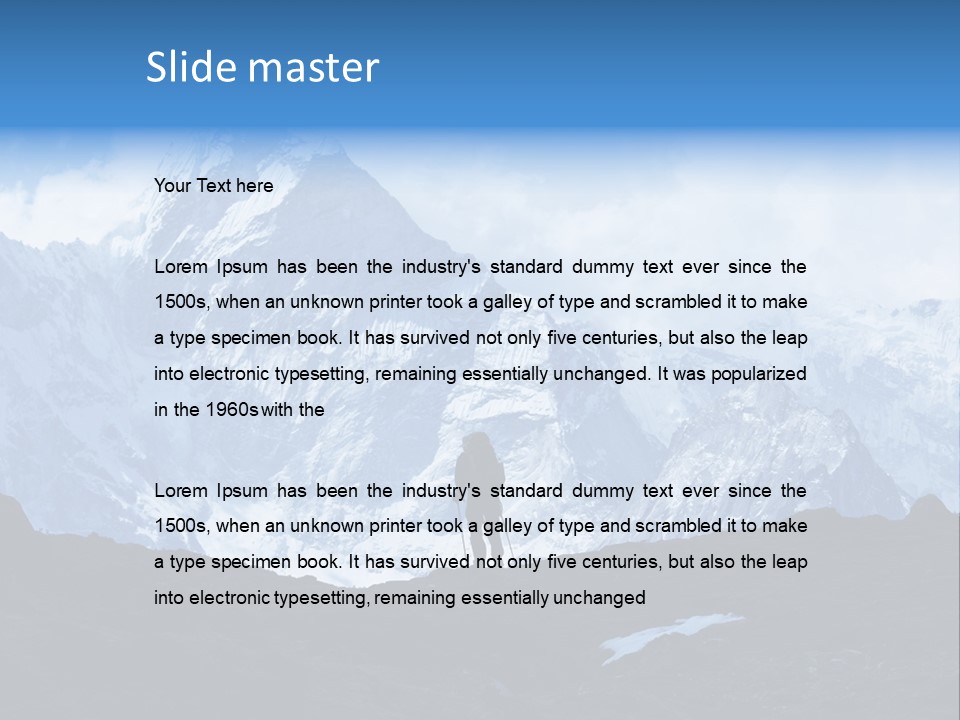 Big Metropolis Town PowerPoint Template