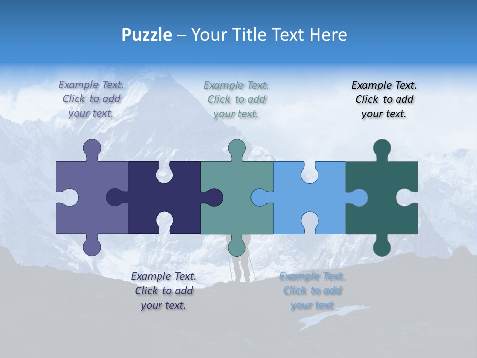 Big Metropolis Town PowerPoint Template