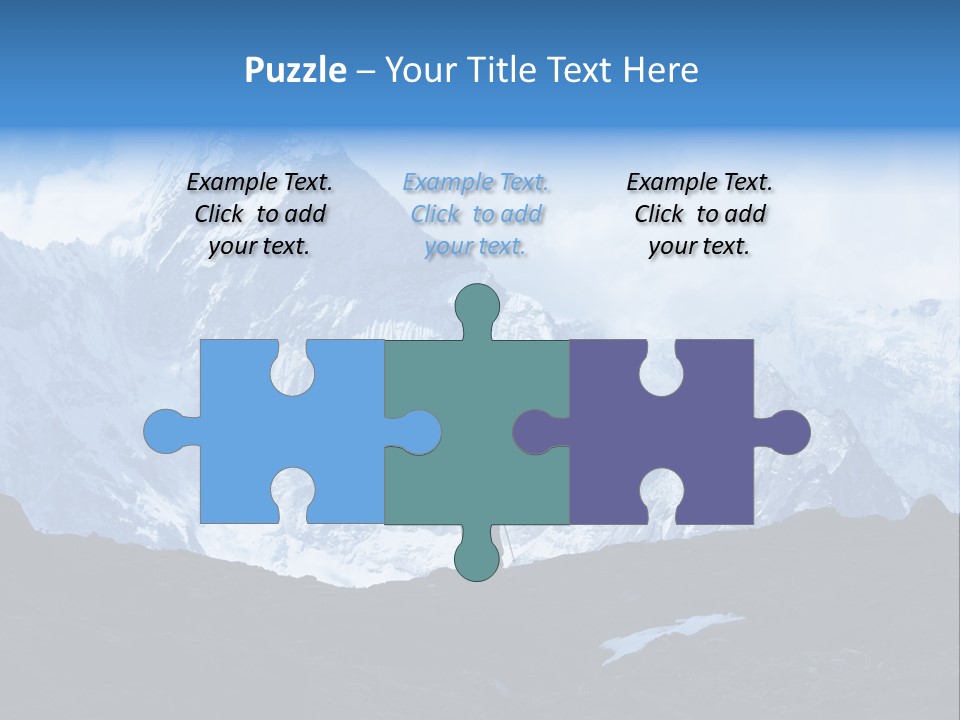 Big Metropolis Town PowerPoint Template