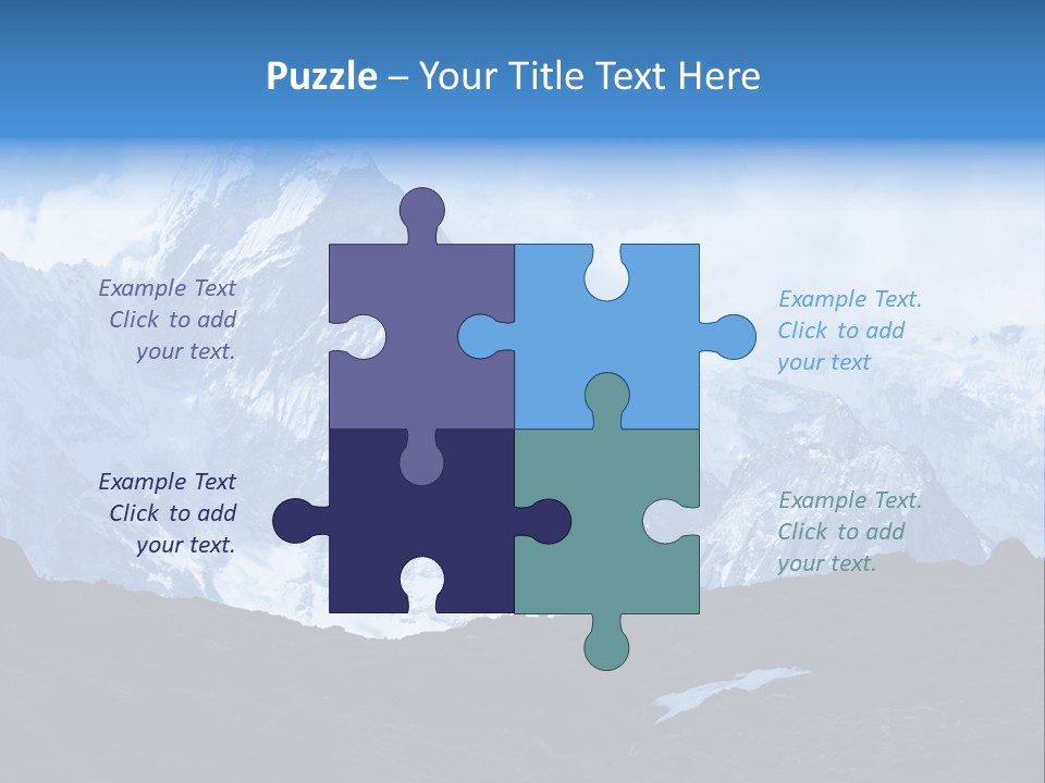 Big Metropolis Town PowerPoint Template