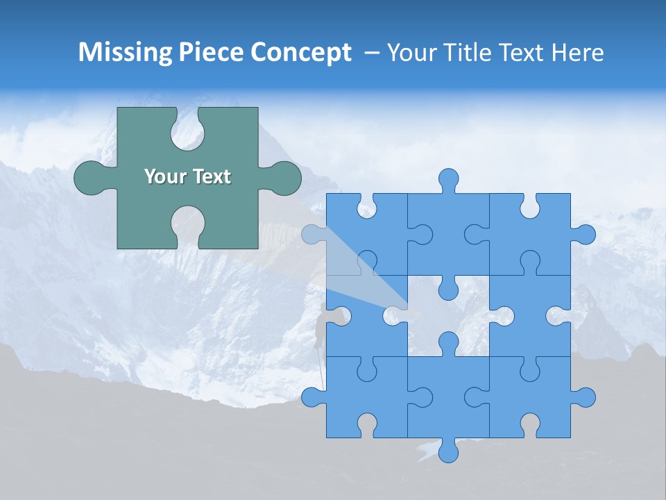 Big Metropolis Town PowerPoint Template