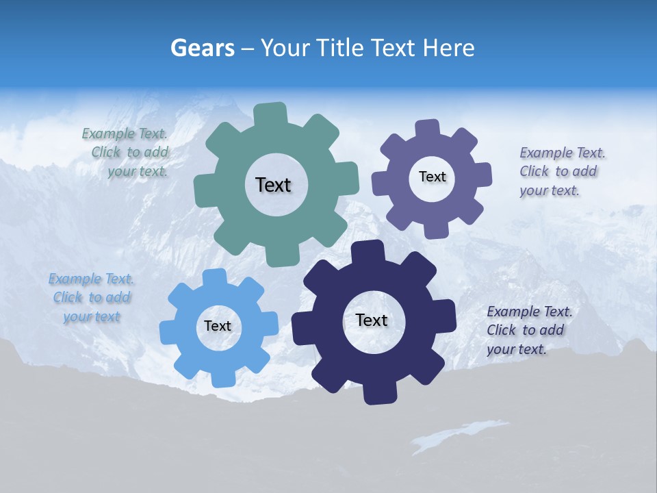Big Metropolis Town PowerPoint Template