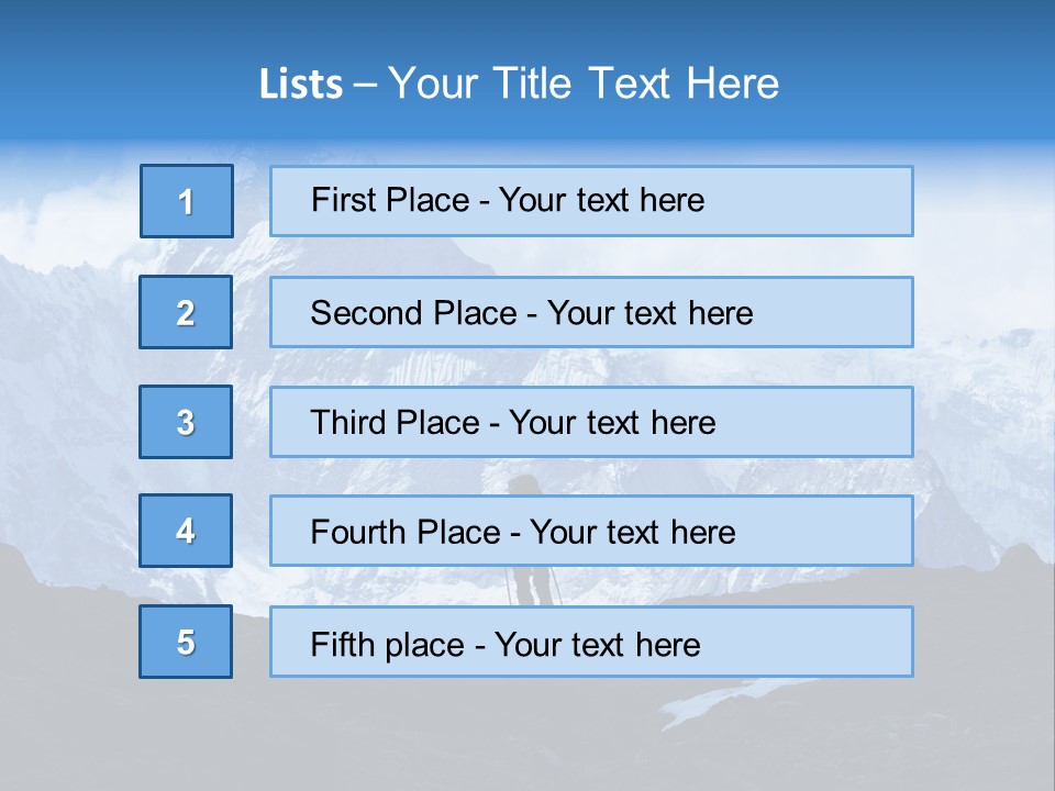 Big Metropolis Town PowerPoint Template