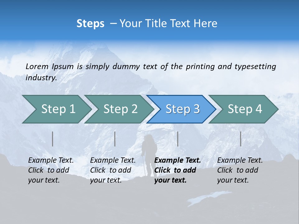 Big Metropolis Town PowerPoint Template