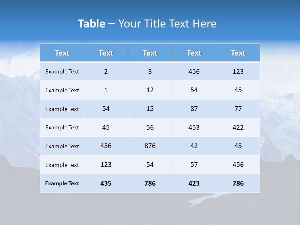 Big Metropolis Town PowerPoint Template
