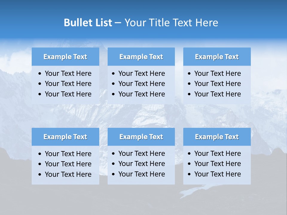 Big Metropolis Town PowerPoint Template