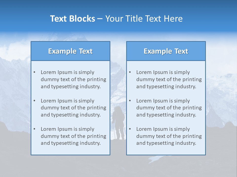Big Metropolis Town PowerPoint Template