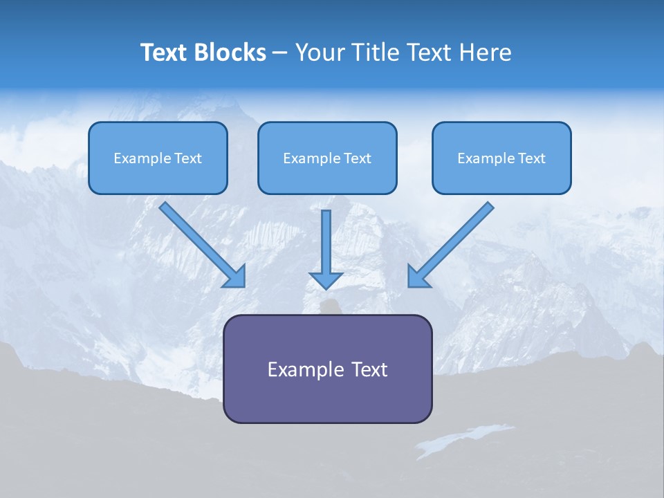 Big Metropolis Town PowerPoint Template