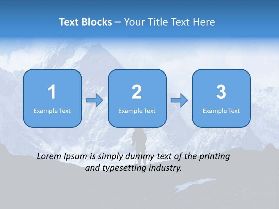 Big Metropolis Town PowerPoint Template
