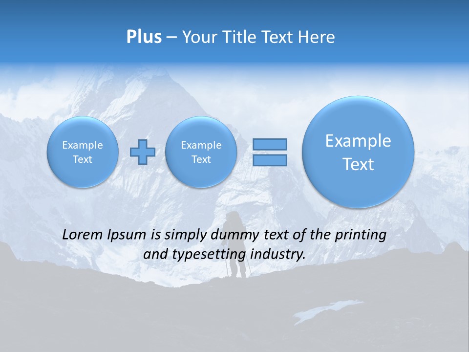 Big Metropolis Town PowerPoint Template