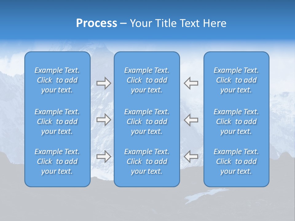 Big Metropolis Town PowerPoint Template
