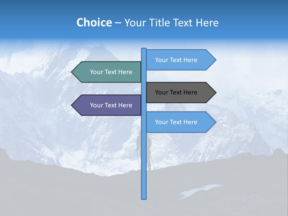 Big Metropolis Town PowerPoint Template