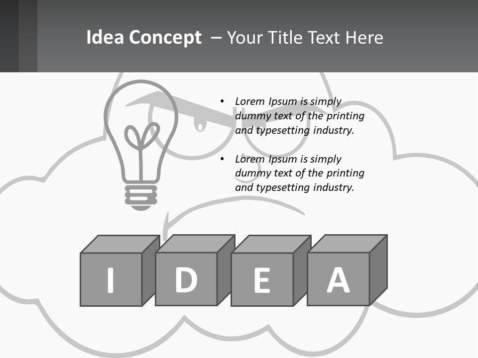 Shape Sphere Construction PowerPoint Template