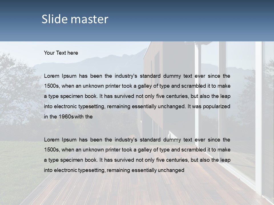 Global Urban Background PowerPoint Template