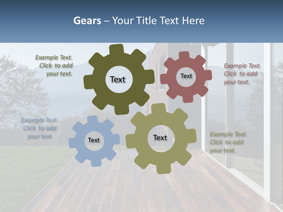 Global Urban Background PowerPoint Template