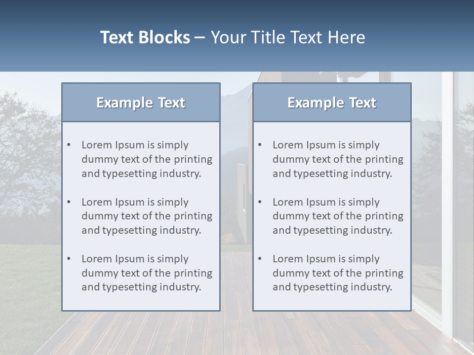 Global Urban Background PowerPoint Template