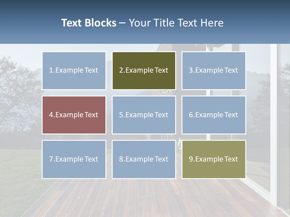 Global Urban Background PowerPoint Template