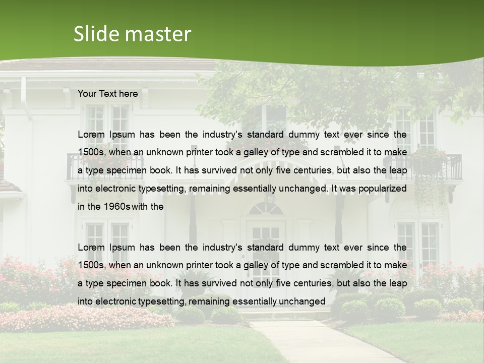 Black High Architecture PowerPoint Template