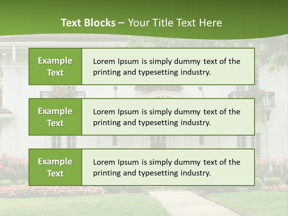 Black High Architecture PowerPoint Template
