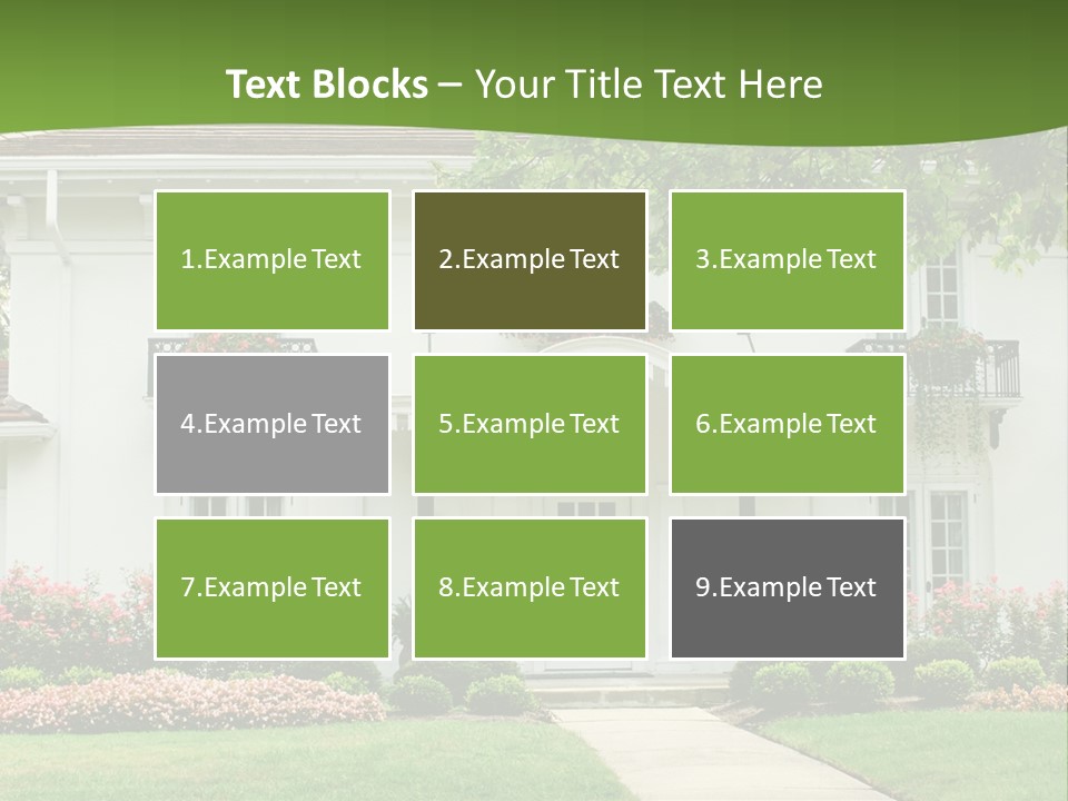 Black High Architecture PowerPoint Template