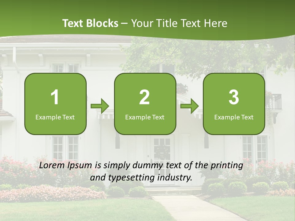 Black High Architecture PowerPoint Template