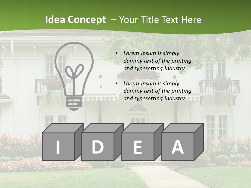 Black High Architecture PowerPoint Template