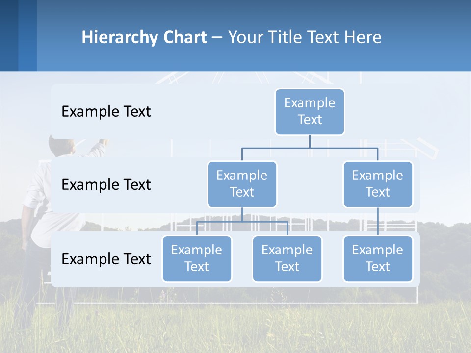 Cube Downtown Graphic PowerPoint Template