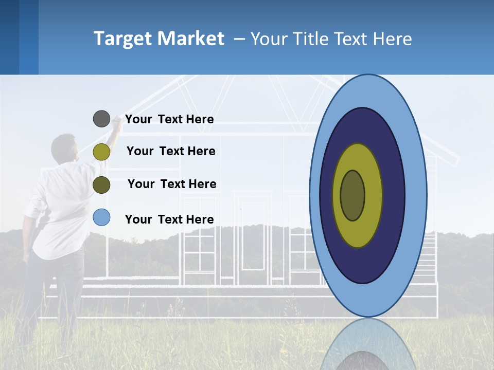 Cube Downtown Graphic PowerPoint Template