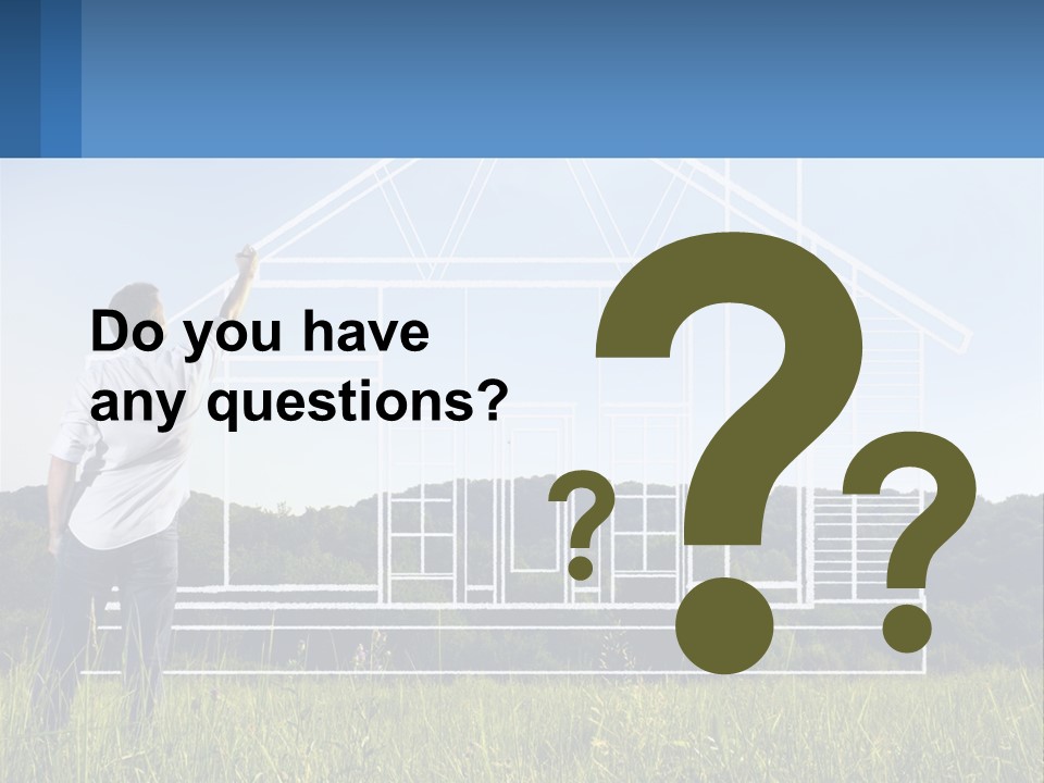 Cube Downtown Graphic PowerPoint Template